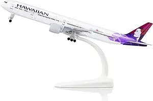 Lose Fun Park 1/300 Diecast Airplanes Model Hawaii Boeing 777 Model Plane for Collections & Gifts