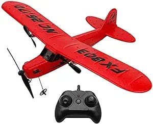 ZOTTEL 2-Channel RC Airplane, 2.4Ghz Wireless Remote Control, EPP Foam Anti-Collision RC Airplane, Airplane Model Toys for Kids and Adults, with Rechargeable Batteries