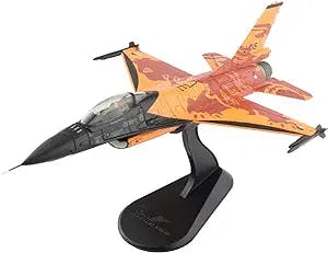 HATHAT F-16AM Alloy Aircraft Model: The Perfect Gift for Aviation Geeks!