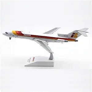 HATHAT Alloy Resin Collectible Airplane Models for: Die-cast 1 200 Scale Iberia Airlines B727-200 EC-GCM Alloy Material Aircraft Model Decoration Collection 2023 2024