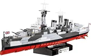 COBI Historical Collection WWII HMS Belfast: Build History, Piece by Piece