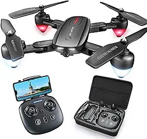 GPS Drone with camera for adults，Zuhafa T5,4K HD camera，RC Quadcopter with Return Home,40 Minutes Flight Time, One-key Returning ,Altitude Hold, 3D Flip,Follow Me,2 Batteries