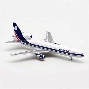 HATHAT Alloy Resin Collectible Airplane Models 1 200 for L-1011 C-FTNH Air Tristar Airlines Aircraft Model Collectibles Decoration Collection 2023 2024