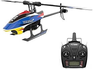 Ottima 2.4G 6CH Remote Control Helicopter, F120 Mini Direct Drive Brushless RC Helicopter Model for Kids and Beginners, RTF Version