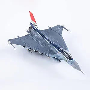 Lllunimon 1/144 USAF F-16XL Fighter Bomber Model XL-1 Prototype Fighter Simulation Static Aircraft Model for Display Collection