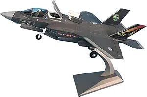RCESSD Copy Airplane Model 1:72 for F35B Jet Fighter Metal Airplane Model F-35 Lightning II Die-Cast Metal Aircraft Collection