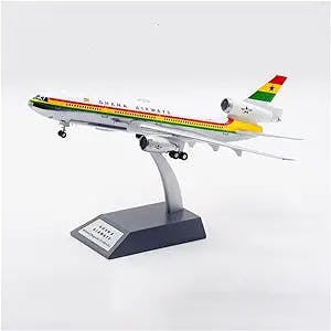 HATHAT Alloy Resin Collectible Airplane Models Die Casting 1: 200 Scale Aircraft Model Alloy Ghana Airlines Decoration Collection 2023 2024