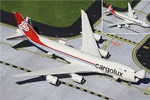 GeminiJets for Cargolux for Boeing B 747-8 LX-VCA Lift-able Nose Door: The 