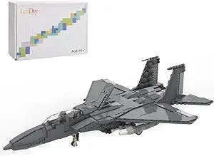 RuiyiF MOC-29950 F-15 E Strike Eagle Military-Themed Model Building Block Kit