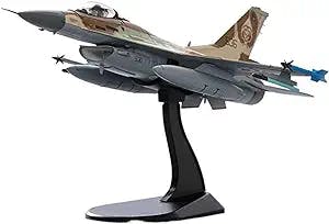 HATHAT Alloy Resin Collectible Airplane Models for: 1 72 Israel Air Force F-16C Fighter 101 Squadron Alloy Collection Model Decoration Collection 2023 2024