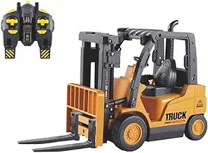 Rev Up Your Playtime with KXKLGWHN RC Cars Remote Control Forklift Toy!
