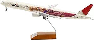 HATHAT Alloy Resin Collectible Airplane Models 1 200 for B777-300 JA8941 Monkey King Painting Airplane 777 Aircraft Model Display Toy Decoration Collection 2023 2024