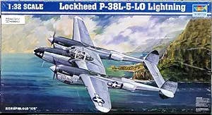 Trumpeter 02227 1/32 Lockheed P38L Lightning