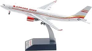 HATHAT Alloy Resin Collectible Airplane Models for: Die Casting 1 200 Simulation Air Canada Passenger Aircraft A330-200 C-GGWD Alloy Aircraft Model Decoration Collection 2023 2024