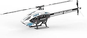 KKXX Goosky Remote Control Helicopter, RS4 RC Aircraft Model, 2.4GHz Multi-Channel Brushless Direct Drive Tail Variable-Pitch Stunt Helicopter Aircraft Model (PNP Version - Flagship Edition/White)