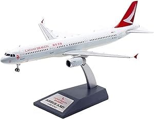 HATHAT Alloy Resin Collectible Airplane Models for: Die Casting 1 200 Scale Cathay Pacific Airbus A321 B-HTJ Alloy Aircraft Model Decoration Collection 2023 2024