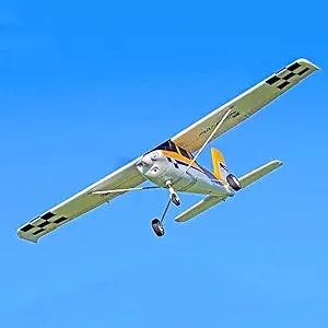 QIYHBVR 48” Wingspans RC Plane for Beginners, 2.4Ghz 4-CH Remote Control Airplane RTF for Kids & Adults, Portable & Easy to Fly Outdoor Toy with Gyro Stabilization System