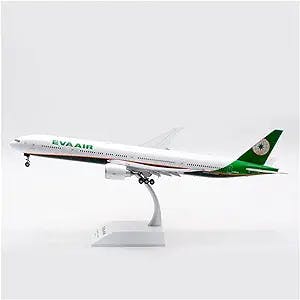 HATHAT Alloy Resin Collectible Airplane Models Die Casting 1: 200 Scale EVA Air B777-300ER ZK-OKT Alloy Aircraft Model Decoration Collection 2023 2024