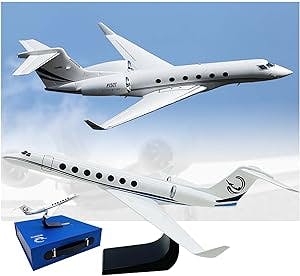 Jet-set in Style with the BOLYUM Gulfstream G650 G550 Resin Model Private J
