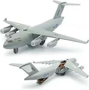 CORPER TOYS Diecast Plane Metal Pull-Back Aircraft Toys Air Plane Model for Kids Boy Birthday