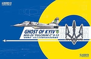 Great Wall Hobby LNRS4819 1:48 Ukrainian MiG-29 Fulcrum C 9-13 'Ghost of Kyiv' [Model Building KIT]