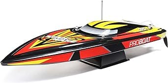 Pro Boat Sonicwake V2 36" Self-Righting Brushless RC Boat Deep-V RTR Batteries and Charger Not Inccuded Black PRB08032V2T1