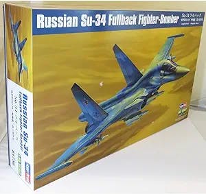 A Blast from the Past with the 1/48 Hobby Boss Su-34 Fullback Fighter Bombe