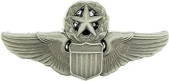 Metal Lapel Pin - US Air Force Pin - Air Force Wings - USAF Master Pilot 2"