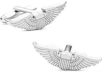 Aviator's Wings Cufflinks: A Fly Addition to Your Wardrobe!