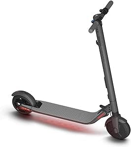 Segway Ninebot ES Series Electric KickScooter- Power by 300W Motor, 28/15.5 Miles Range & 19M/15.5MPH, 8" Solid Non-Pneumatic Tires, External Battery, Scooter for Adults & Teens