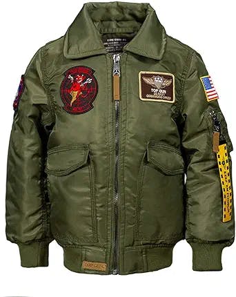 Top Gun® Kids CWU-45 Flight Jacket: Take to the Skies in Style