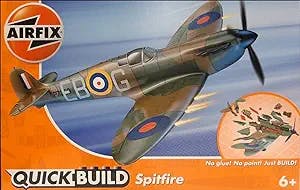 Fly High with the Airfix Quickbuild Supermarine Spitfire Airplane Brick Bui