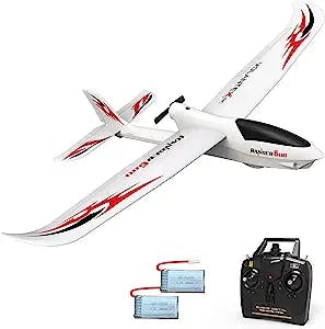 VOLANTEXRC RC Plane Ranger600 RC Airplane Glider Ready to Fly, 2.4GHz Remote Control Plane with Xpilot Stabilizer, Excellent Glider Performance for Adults (761-2 RTF)