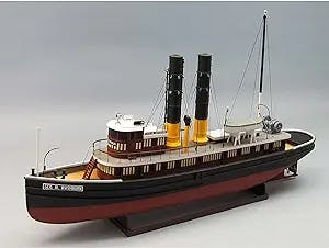 Dumas Products Inc. 1/48 George W. Washburn Tugboat Kit 30" DUM1260 Wooden Kits Boats