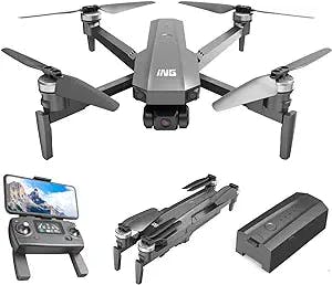 Soaring with the Beantech Foldable GPS Drone with 4K UHD EIS Camera for Adu