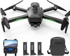 2~5 Days Delivery, ZLL SG906 MAX1 GPS Drones with Camera for Adults 4K HD, 9800ft Control Range, 360° Laser Obstacle Avoidance, 3-Axis Gimbal, Follow Me, FPV Professional Drone Quadcopter, 3 Batteries