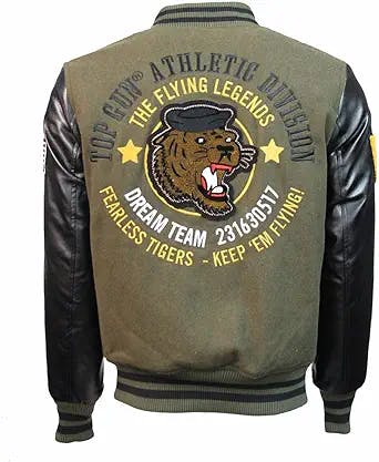 Top Gun® Tiger Varsity Jacket: Fly in Style, But Watch Out for Goose!