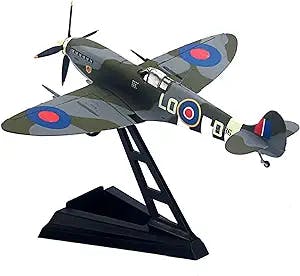 CHEEZZ Airplanes Diecast Models Die Cast Metal Alloy Model 1 72 Fit Fit Fit Fit Fit for WWII British Spitfire Model Toy Collection Hobbies Pre-Built Jets Toys Kits