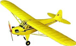 Studio Mid 1/16 Balflyer Series Piper J3 Cub Rubber Powered Model Airplane 