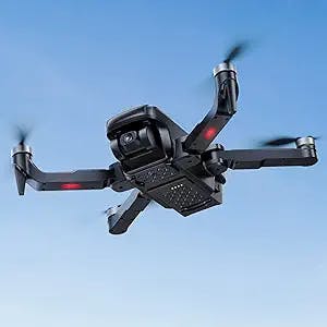 Ruko U11PRO First Drone With Camera for Adults, 52 Min Fly Fun Time 2 Extra Batteries, GPS Auto Return, Follow Me, Upgraded Brushless Motor, Scale 5 Wind Resistance, Carrying Case, Beginners