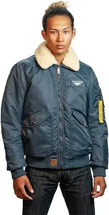 Top Gun® CW45 Jacket with Fur - The Ultimate Aviator Look!