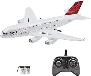 Landbow Remote Control Airplane – 2.4Ghz 3 Channels RC Plane Ready to Fly, 410mm Wingspan 6-Axis Gyro RC Airplane for Kids & Adults, Stability Flight RC Aircraft for Beginner