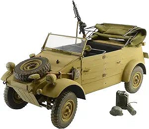 Italeri 1/9 WW.II German Kubelwagen Type82 Plastic Model kit IT7405, Camo