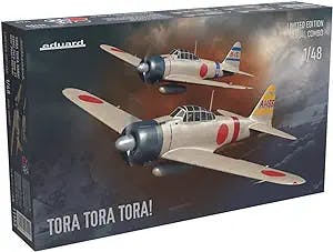 EDU11155 1:48 Eduard A6M2 Zero Type 21 'Tora Tora Tora!' Dual Combo Limited Edition [Model Building KIT]