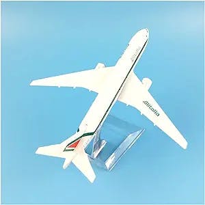 HATHAT Alloy Resin Collectible Airplane Models for: Italian 777 Aircraft Model die-cast Natural Resin Aircraft Model 1 400 Decoration Collection 2023 2024