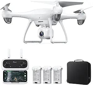 Potensic Drone with Sony 4K Camera for Adults, FPV Quadcopter with GPS Smart Return, App Remote Control, 984ft 5G WiFi Transmission, Less Than 250g