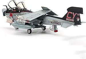 HATHAT Alloy Resin Collectible Airplane Models Die-cast 1: 72 Ratio US Marine Corps EA-6B Carrier Fighter Alloy Aircraft Model Decoration Collection 2023 2024