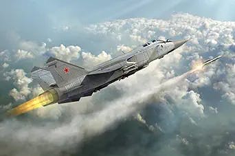 Hobby Boss Russian MiG-31 Foxhound Model Kit (1/48 Scale)