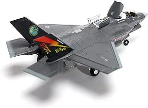 NUOTIE US F-35B Lightning II 1/72 Scale Joint Strike Fighter Fighter Model DieCast Aircraft Military Display Collection Gifts