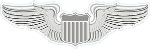 Magnet US Air Force Pilot Wings Decal Magnetic Sticker 5.5"